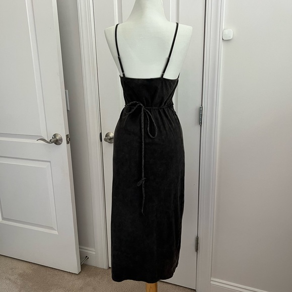 Forever 21, true wrap sundress, faded black, Medium - Picture 3 of 7